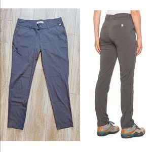 Avalanche Stretch Trail Pants Women Size 10 Dark Gray